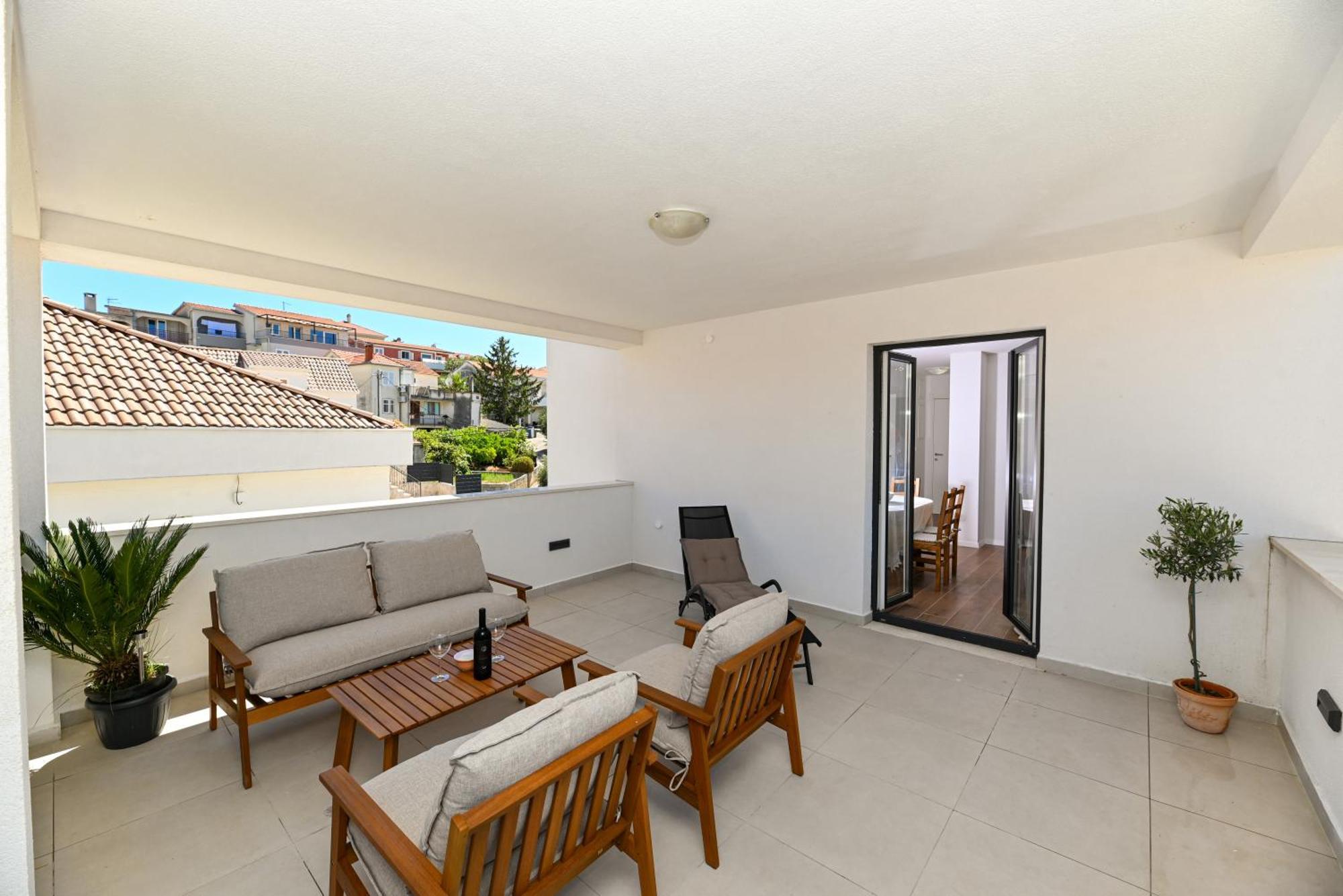 Downtown Apartments Maar トロギール エクステリア 写真